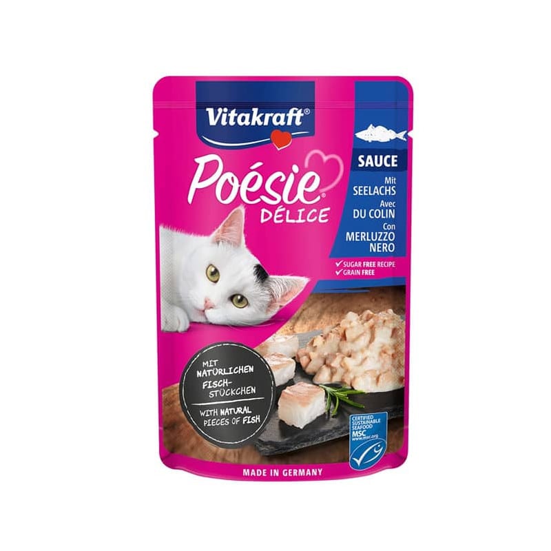 VITAKRAFT POESIE DELICE PESCADO 85 GR1