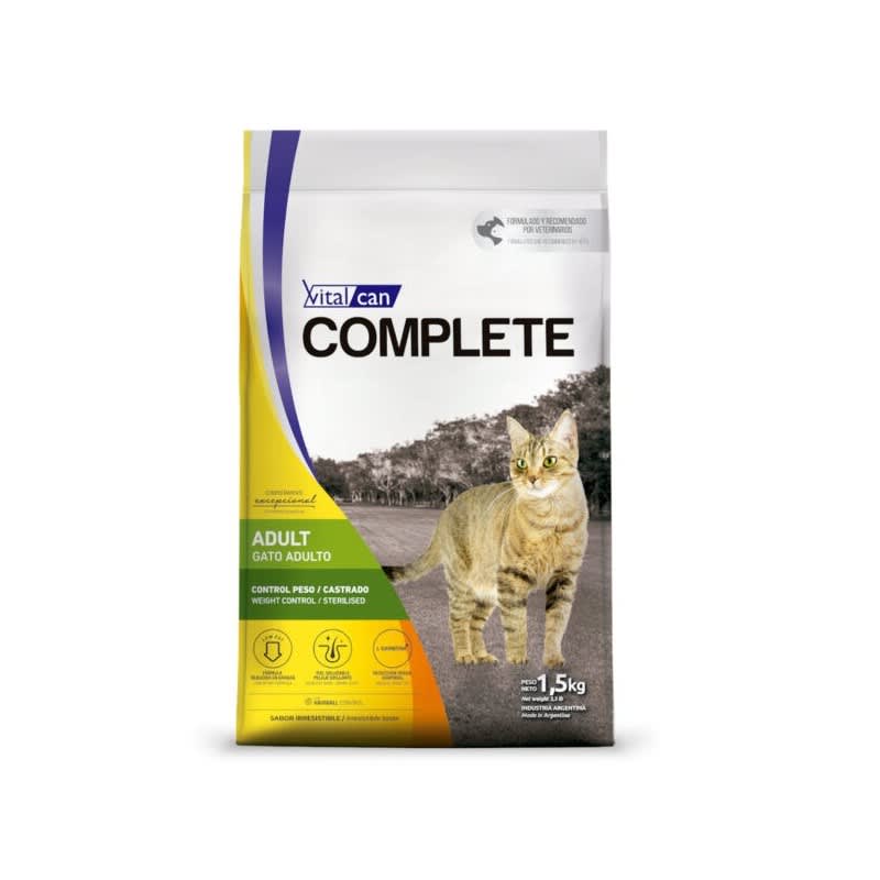 Complete Gato Control Peso/Castrado 7.5Kg1