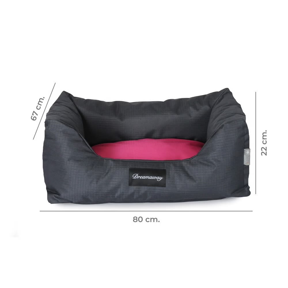 SOFA PREMIUM DREAMAWAY BOSTON GRIS - L (80x67x22 CM)2