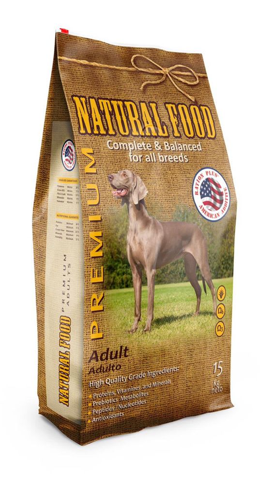 Natural Food Perro Adutlo 15 kg1