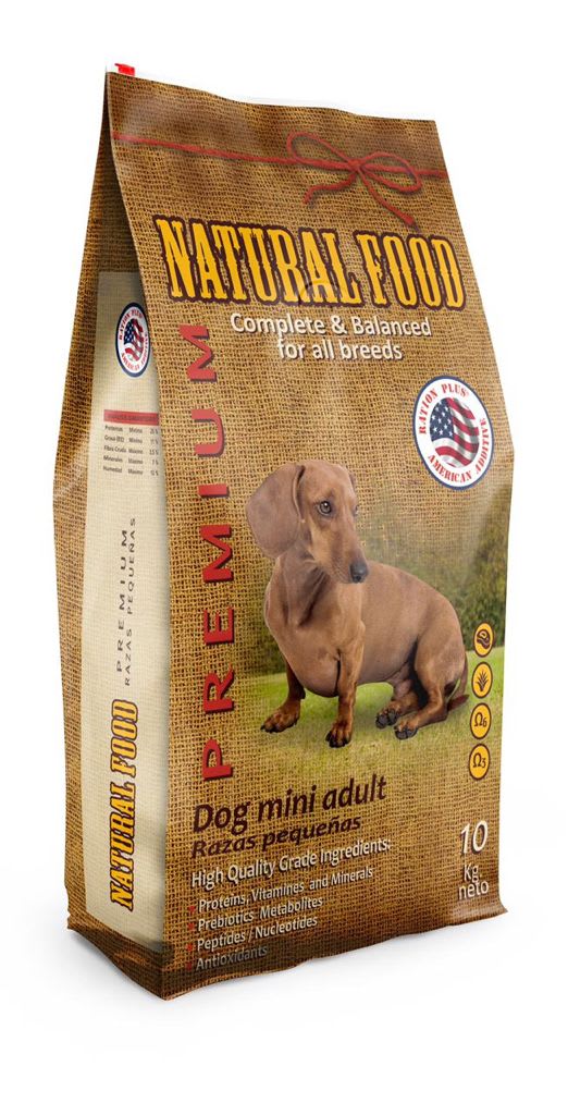 Natural Food Dog Mini Adulto 10kg1