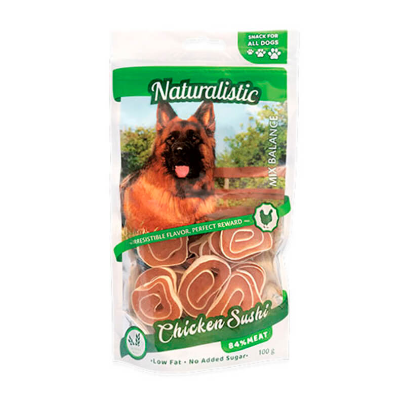 Naturalistic Chicken Sushi 100 Grs1