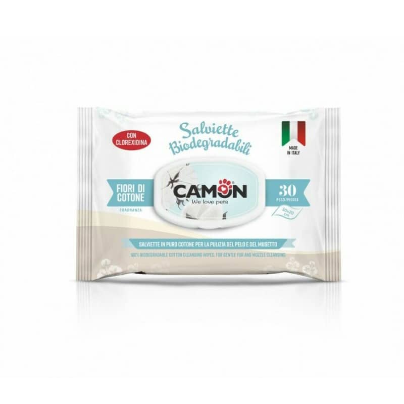 TOALLITAS BIODEG - CLORHEXIDINA/FLOR ALGODON 30 UN1