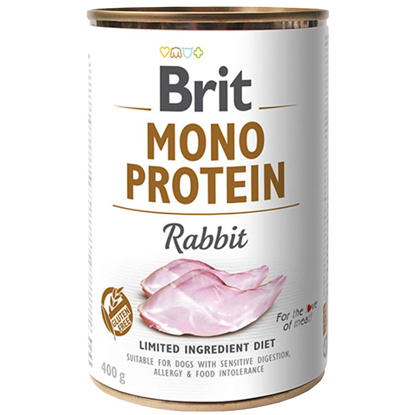 Brit Mono Protein Rabbit 400 G1