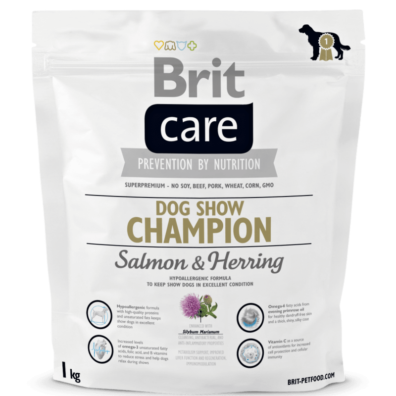 Brit Care Dog Show Champion Salmon 1 Kg1
