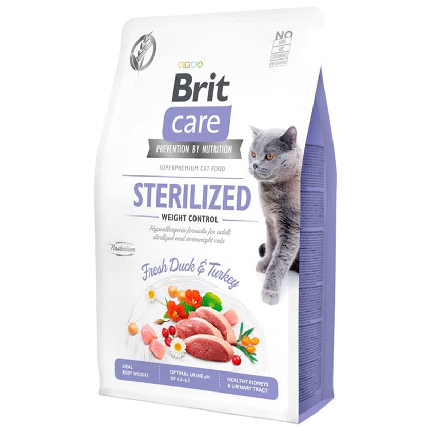 Brit Care Cat Sterilized Weight Contro/ Haircare 2 Kg1