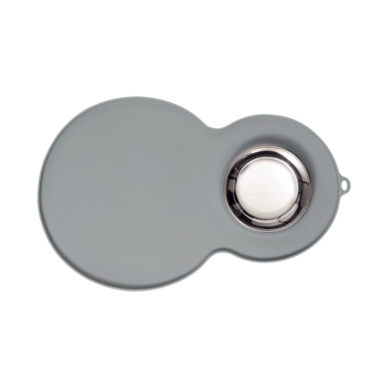 CATIT ALFOMBRA PROTECTORA C/PLATO GRIS2