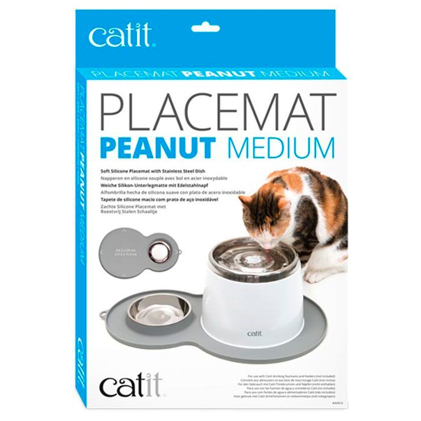 CATIT ALFOMBRA PROTECTORA C/PLATO GRIS1