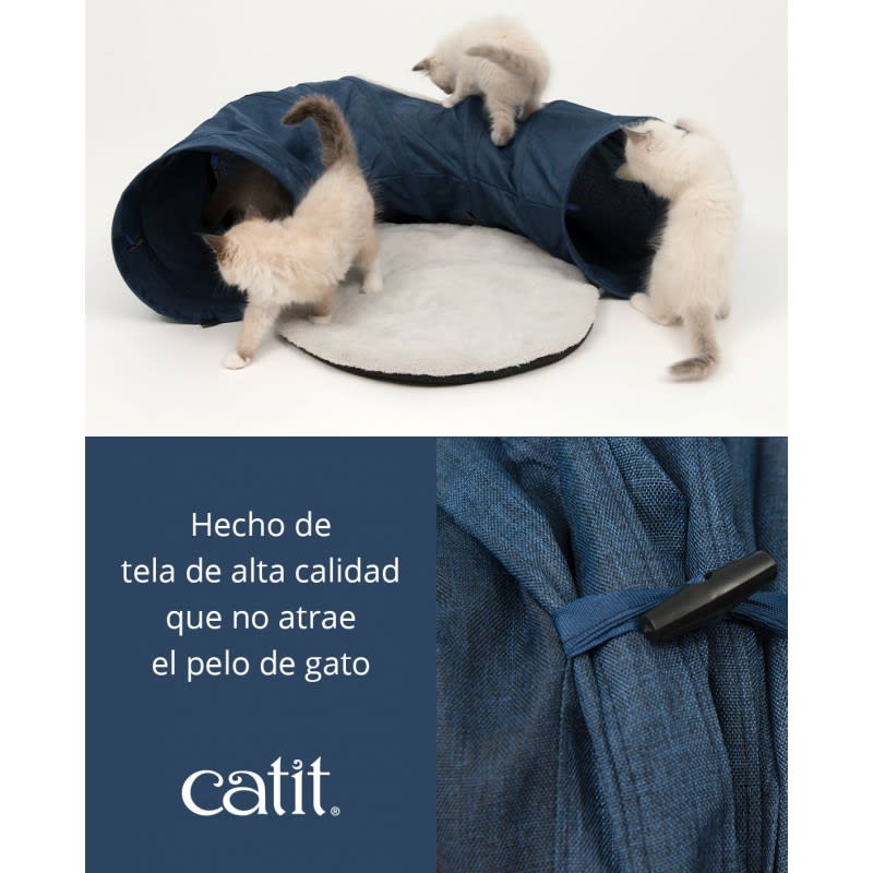 CATIT VESPER TUNEL MAT AZUL4