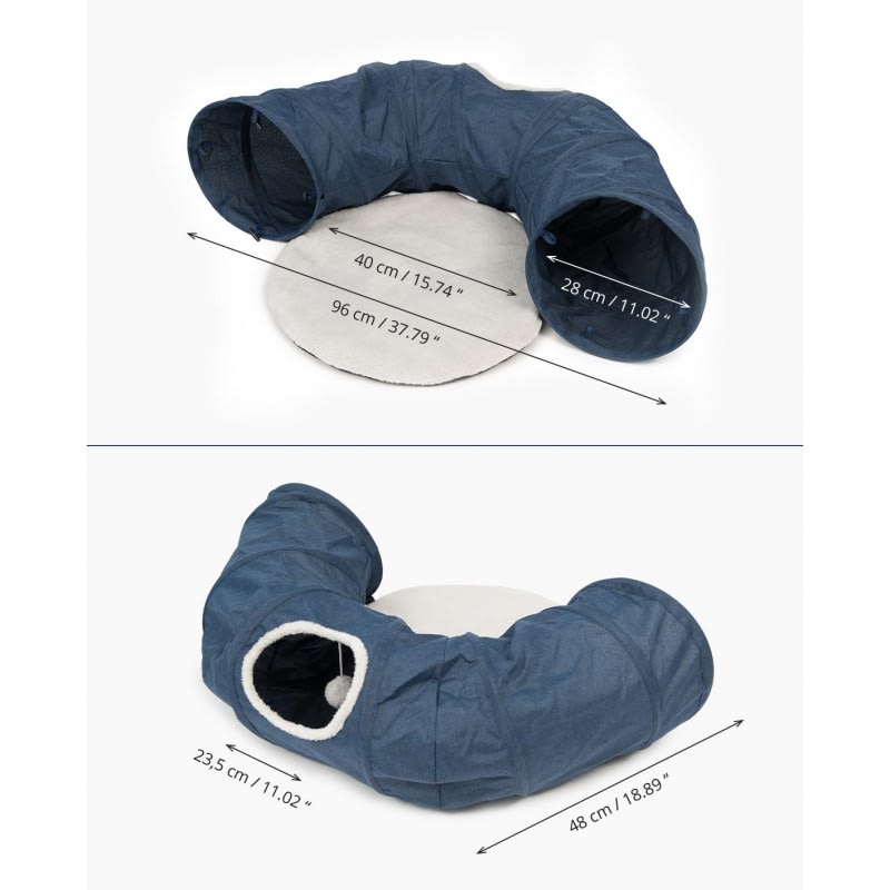 CATIT VESPER TUNEL MAT AZUL5