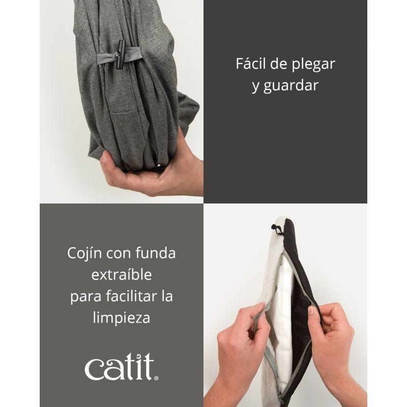 CATIT VESPER TUNEL MAT GRIS3