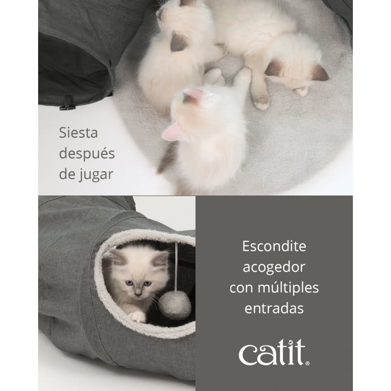 CATIT VESPER TUNEL MAT GRIS4