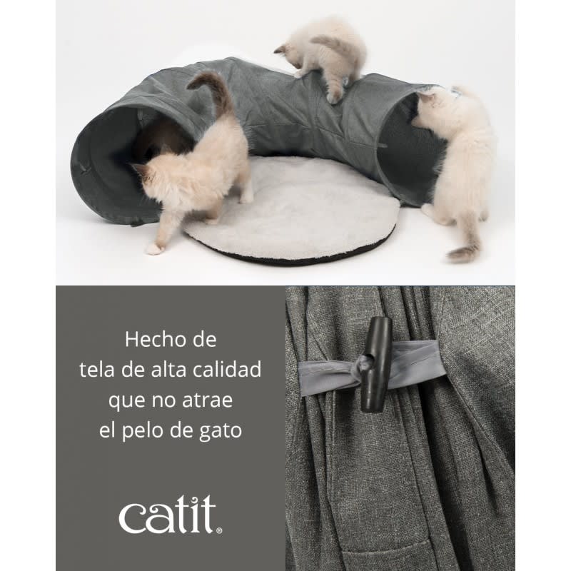 CATIT VESPER TUNEL MAT GRIS5