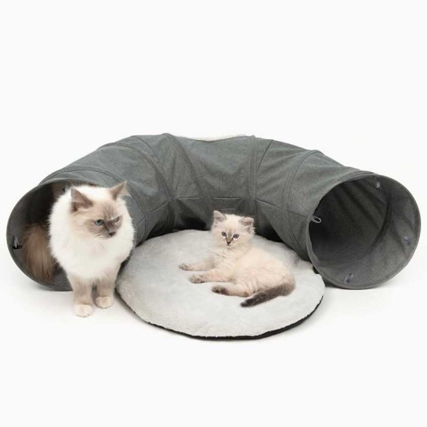 CATIT VESPER TUNEL MAT GRIS2