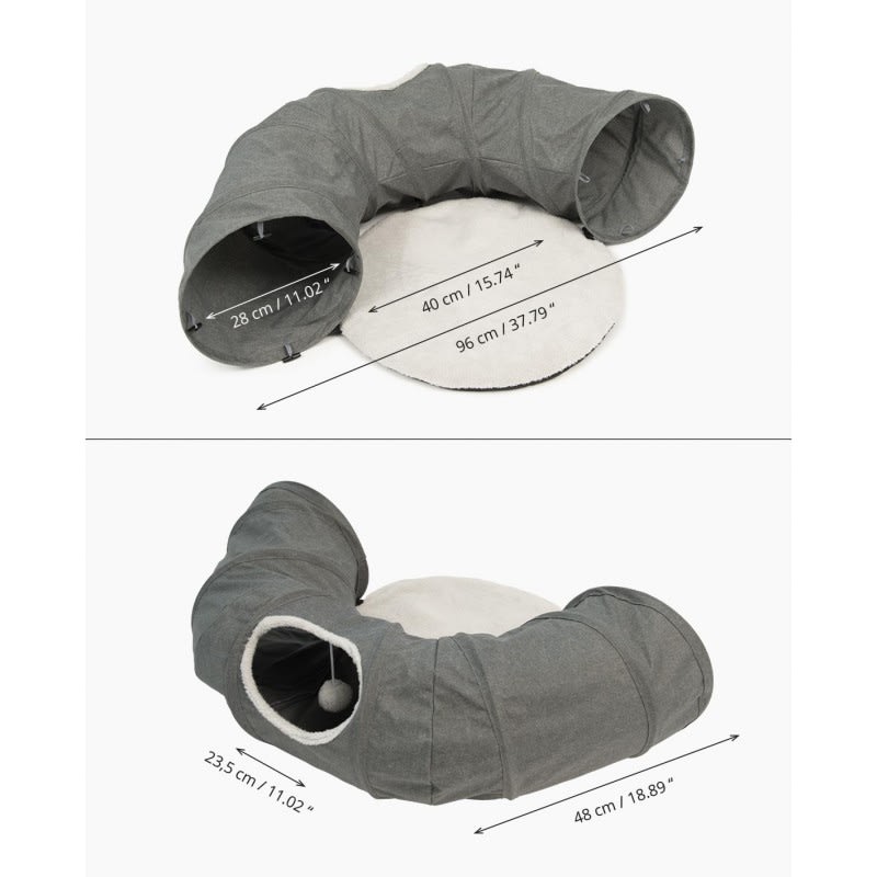 CATIT VESPER TUNEL MAT GRIS6