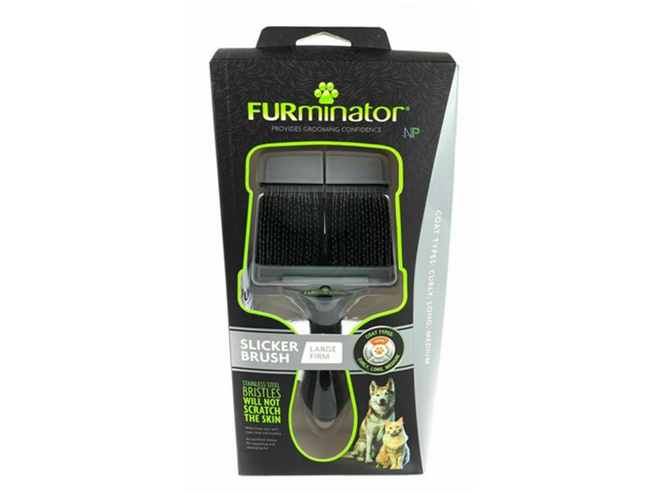 FURminator FIRM GROOMING SLICKER, LARGE1