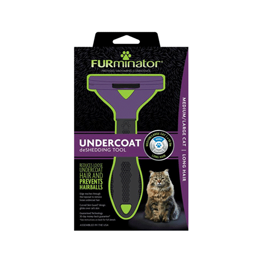 FURminator LONG HAIR deShedding Tools FOR CAT, MD/LG1