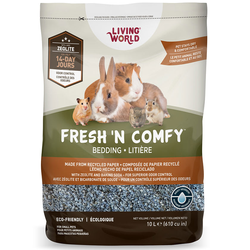 LIVING WORLD SUSTRATO FRESH N COMFY AZUL 10L1