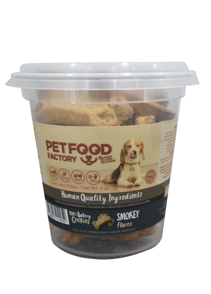 PFF GALLETA HUESO CLASICA HUMO, 120 GR / POTE1