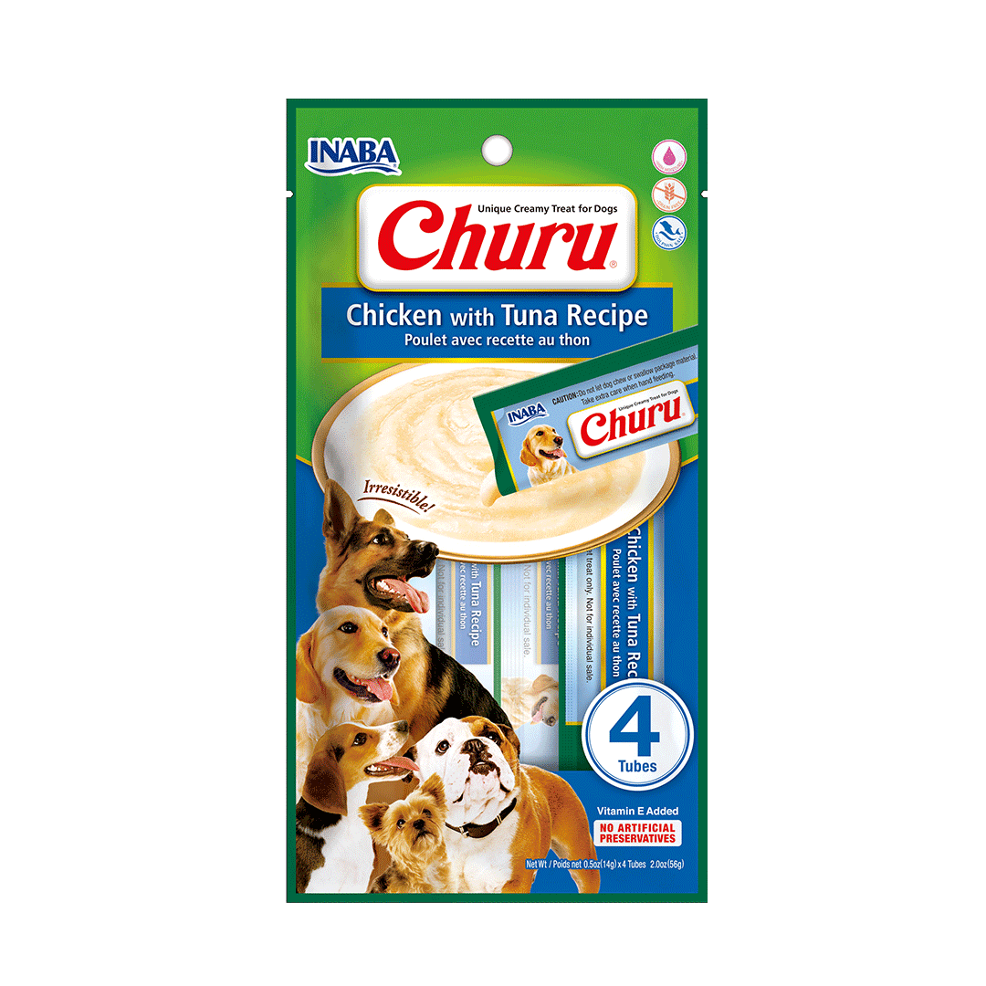 IB CHURU CHICKEN WITH TUNA R 56G PERRO1