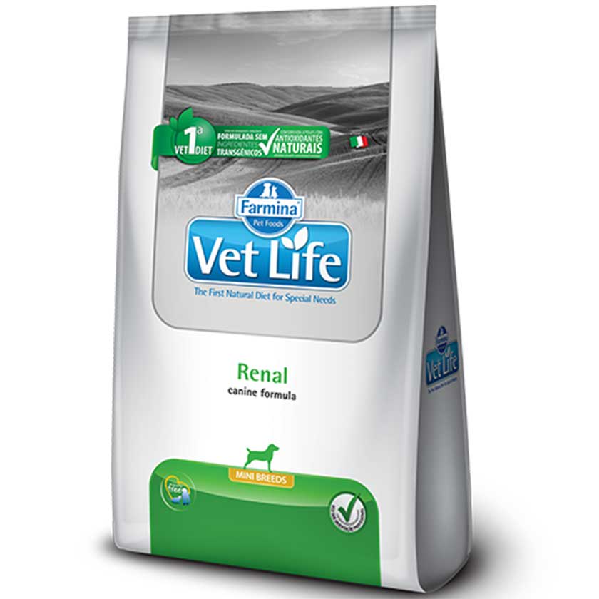 Vet life Renal Mini x2 kg1