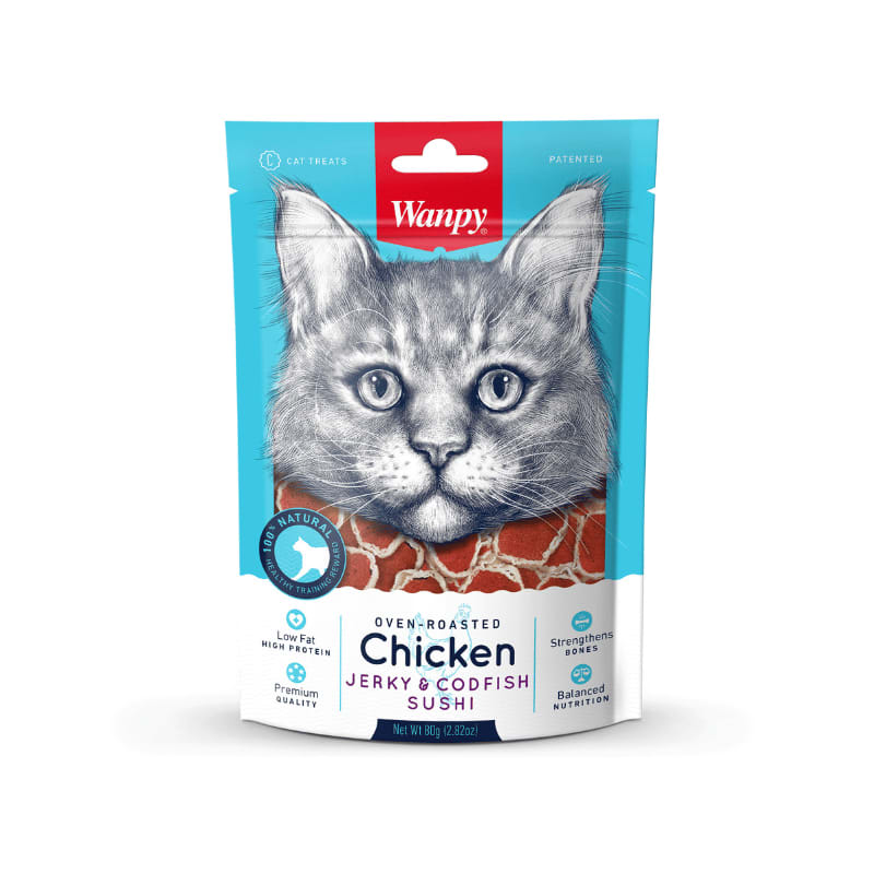 WANPY SNACK CAT - CHICKEN - SUSHI1