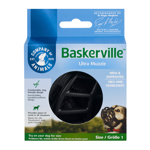 Coa Baskerville Ultra Muzzle N4, Largo 8, Ancho 32 Cm, Negro1