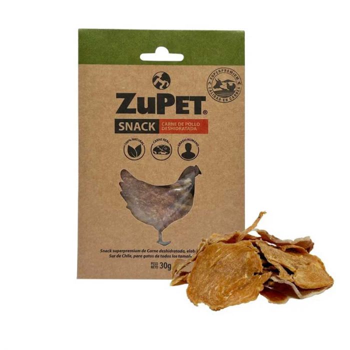 SNACK GATO ZUPET DESHIDRATADO POLLO 30 GR1