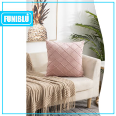 FUNDA FELPA ROMBOS 45X45