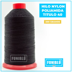 HILO NYLON POLIAMIDA SAMURAI TITULO 40 - 200Gr