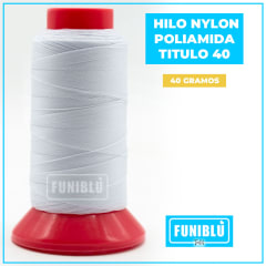 HILO NYLON POLIAMIDA SAMURAI TITULO 40 - 40Gr