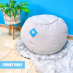 Marroco Puff - Relleno de Material Reciclado