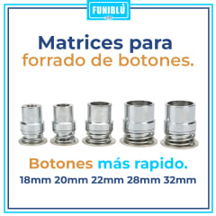 MATRIZ DE RESORTE PARA FORRAR BOTONES