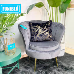 Poltrona Tipo Ostra 1 Cuerpo