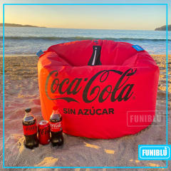 PUFF CÍRCULO - COCA-COLA