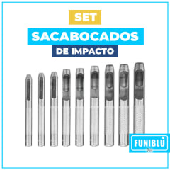 SET DE 9 PIEZAS SACABOCADO