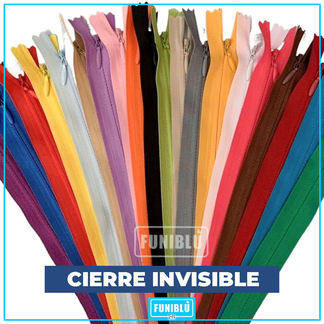 CIERRE INVISIBLE NRO 3 - 52CM2