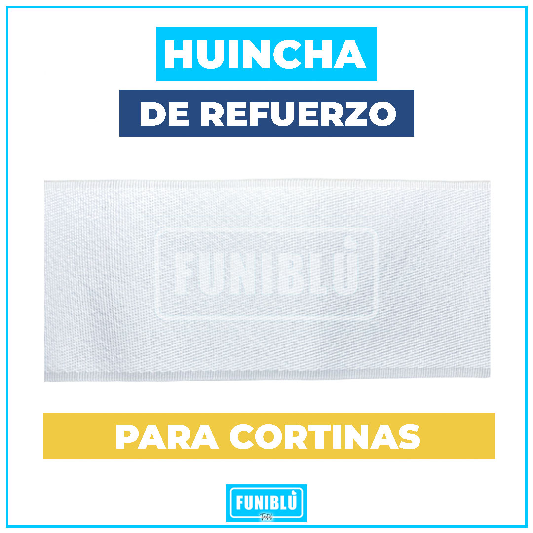 HUINCHA DE REFUERZO PARA CORTINAS 90MM POR METRO1