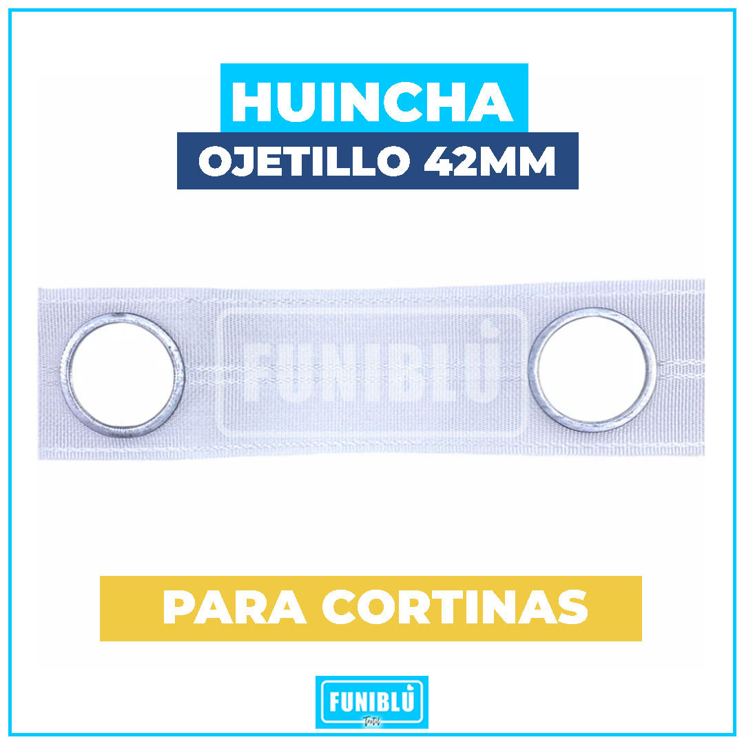 HUINCHA OJETILLO G 42MM X 74MM POR METRO1