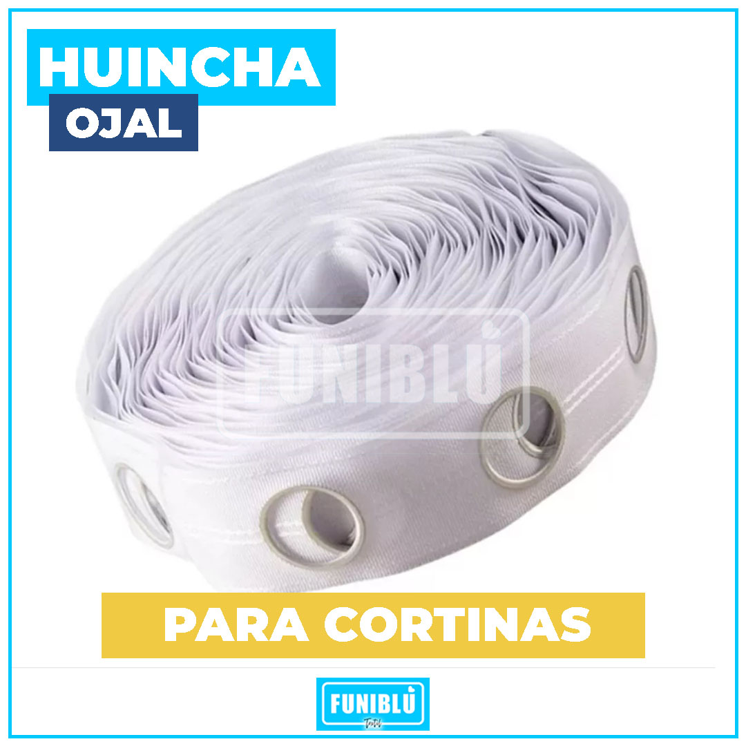 HUINCHA OJETILLO G 42MM X 74MM POR ROLLO 50M1
