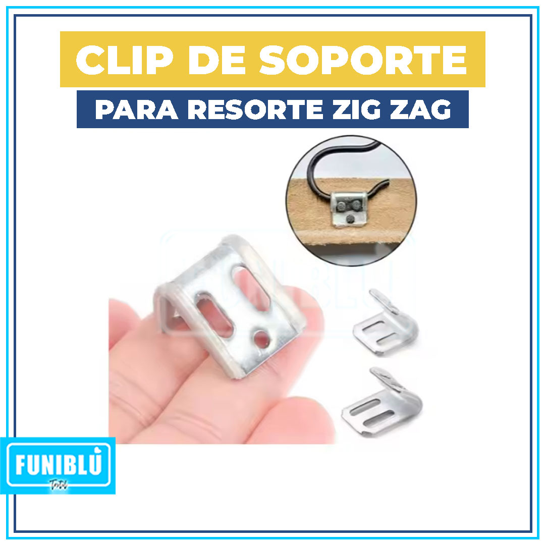 CLIP DE SOPORTE PARA RESORTE ZIG ZAG5