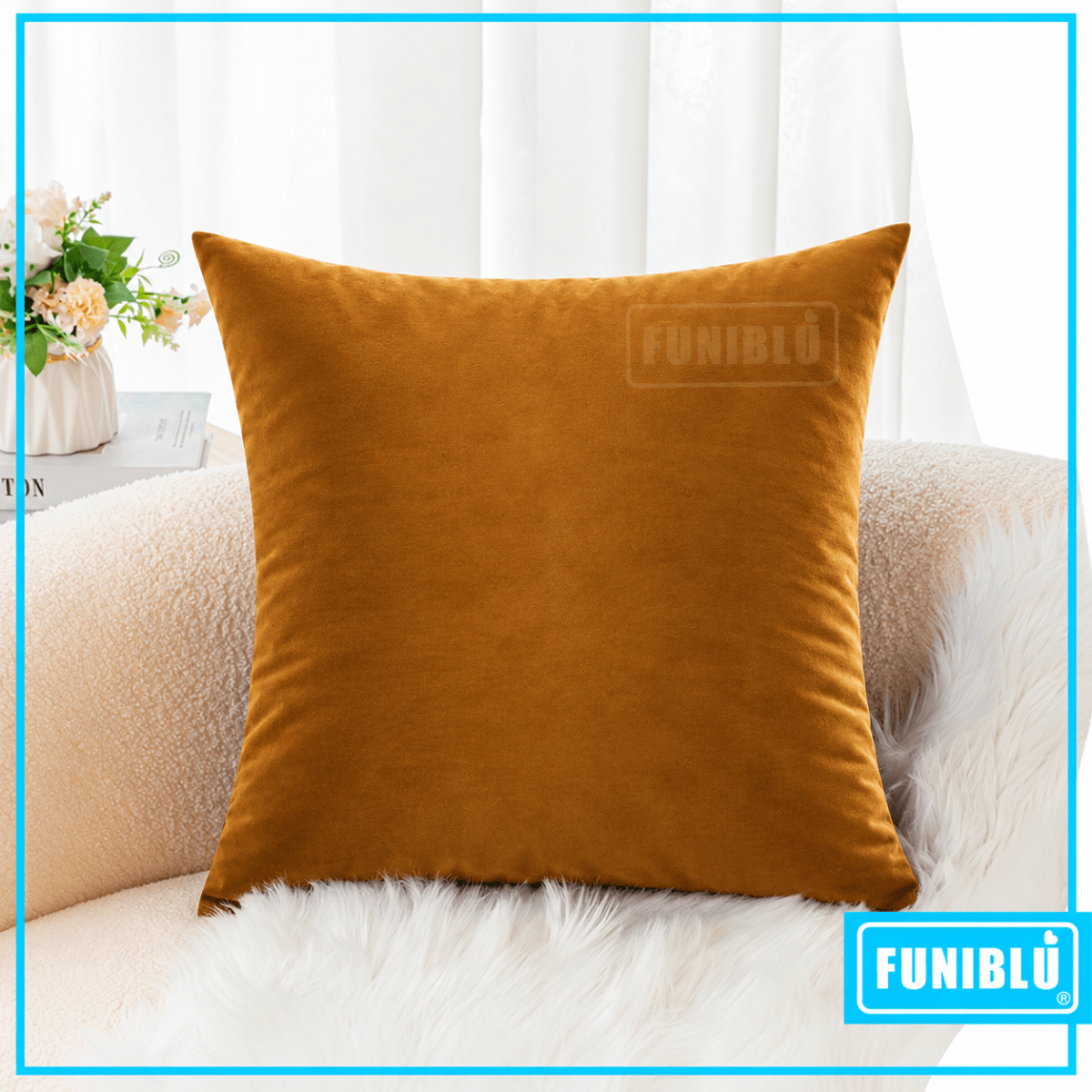 FUNDA FELPA LISA 45X452