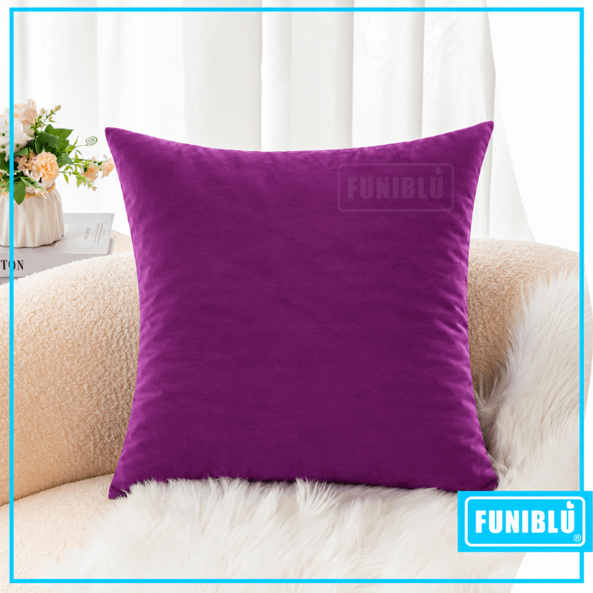 FUNDA FELPA LISA 45X453
