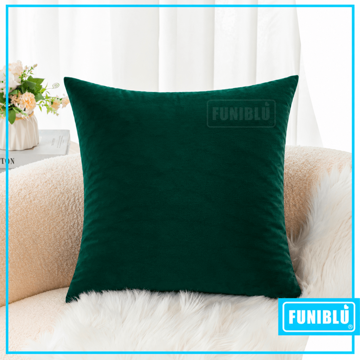 FUNDA FELPA LISA 45X455