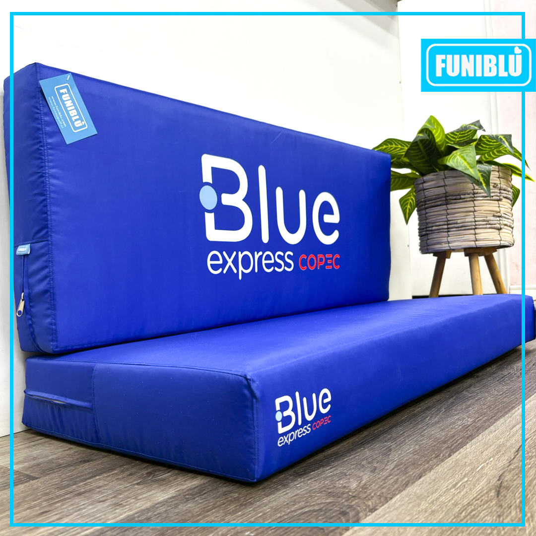 COJINES A MEDIDA Y PUFF - BLUE EXPRESS COPEC1