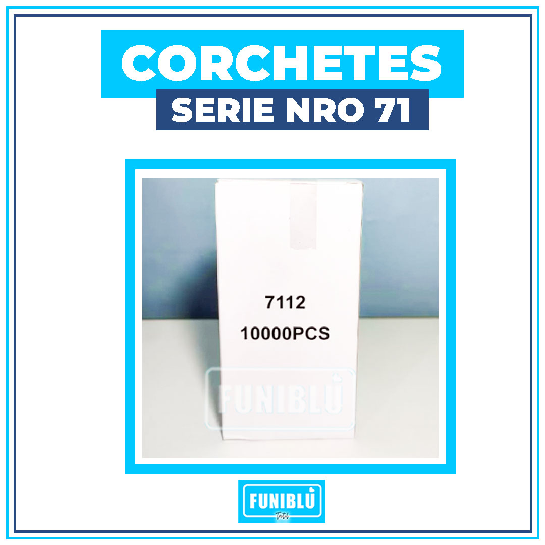 CAJA CORCHETE - GRAPA 10MIL UND3