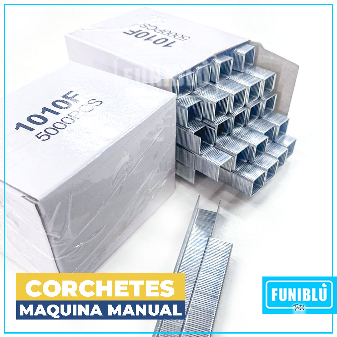 CAJA CORCHETE - GRAPA 5000 MIL UND (Corchetera Manual)3