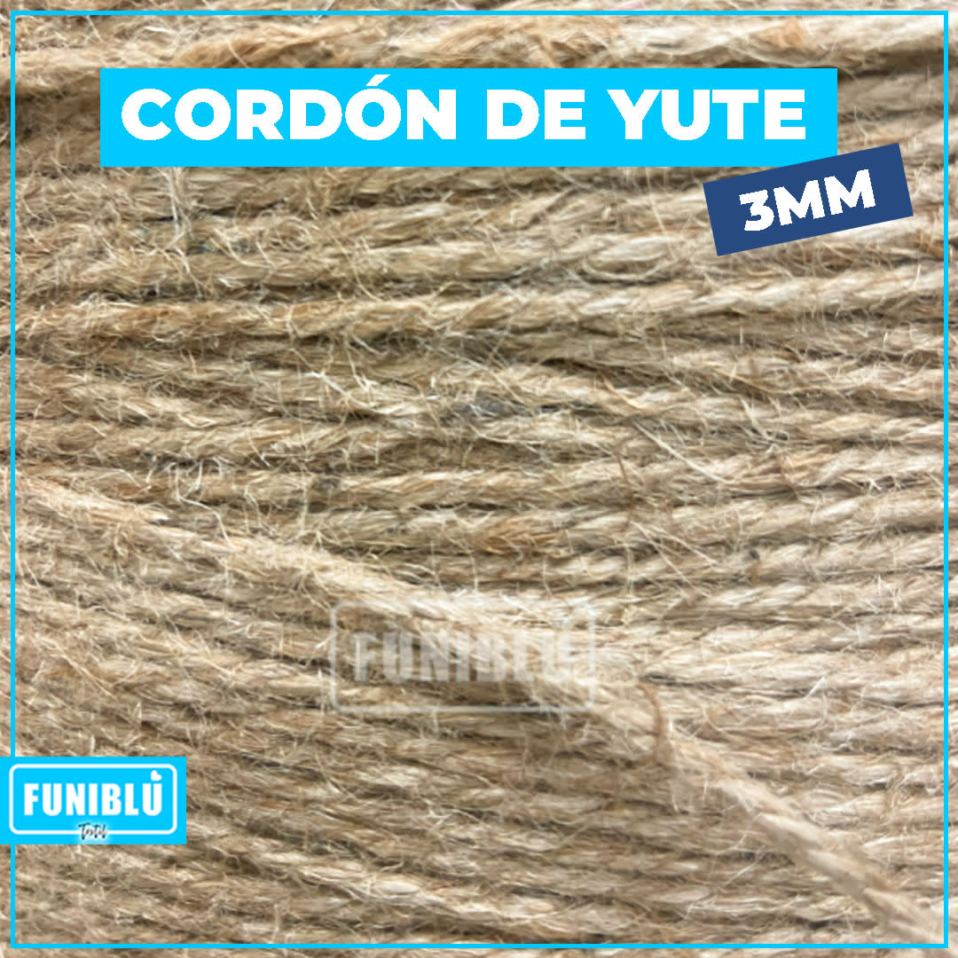 CORDÓN YUTE 3MM X POR METRO1