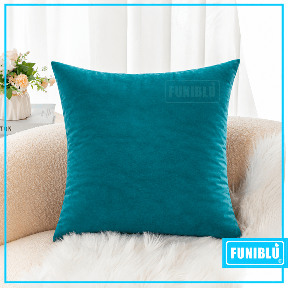 FUNDA FELPA LISA 45X4519