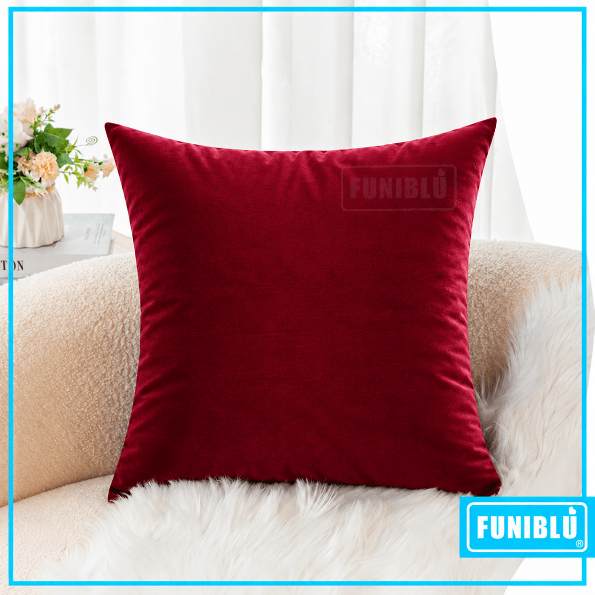 FUNDA FELPA LISA 45X458